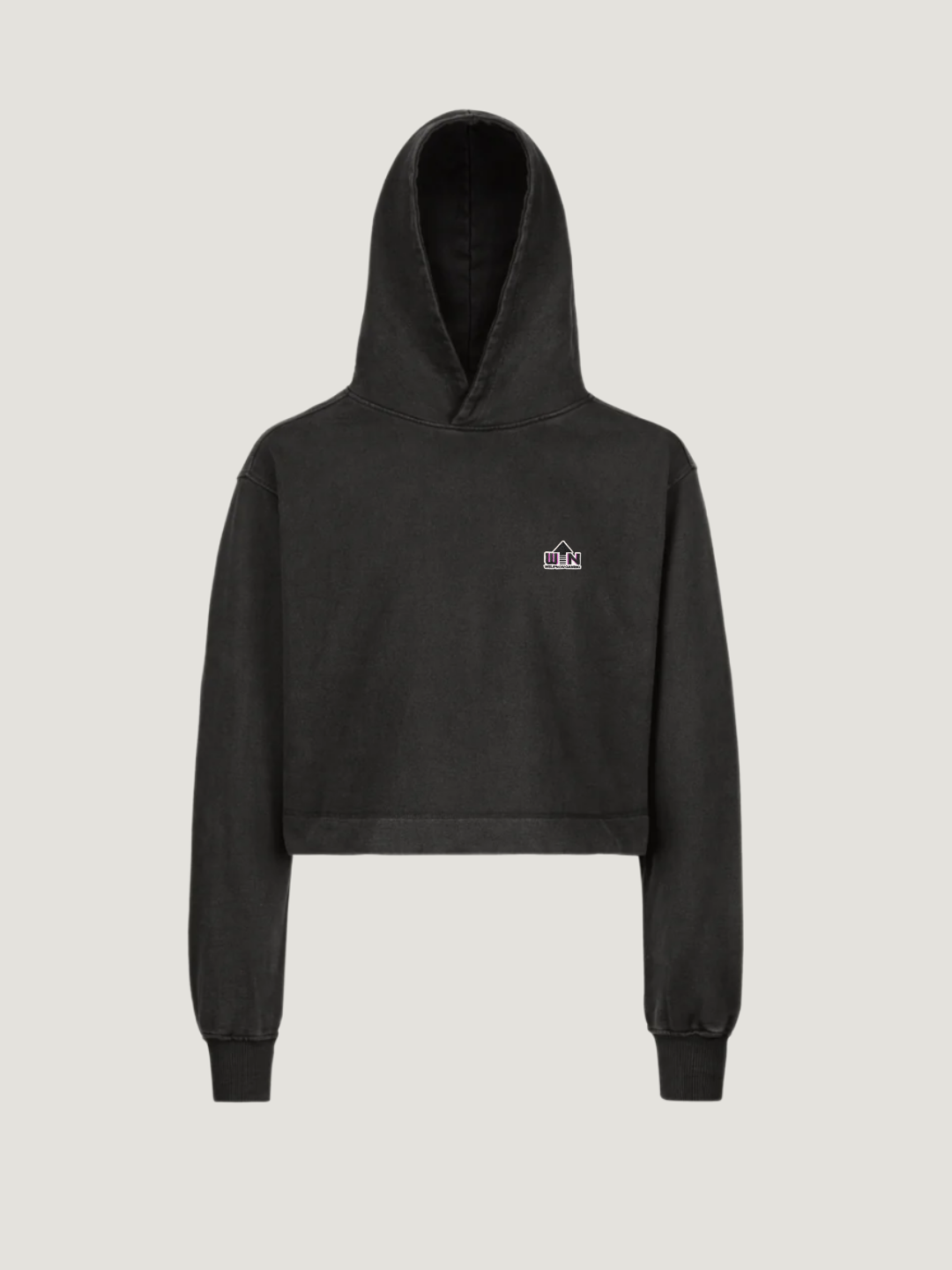 Only Direction Cropped Hoodie