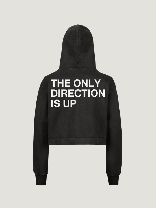 Only Direction Women's Cropped Hoodie