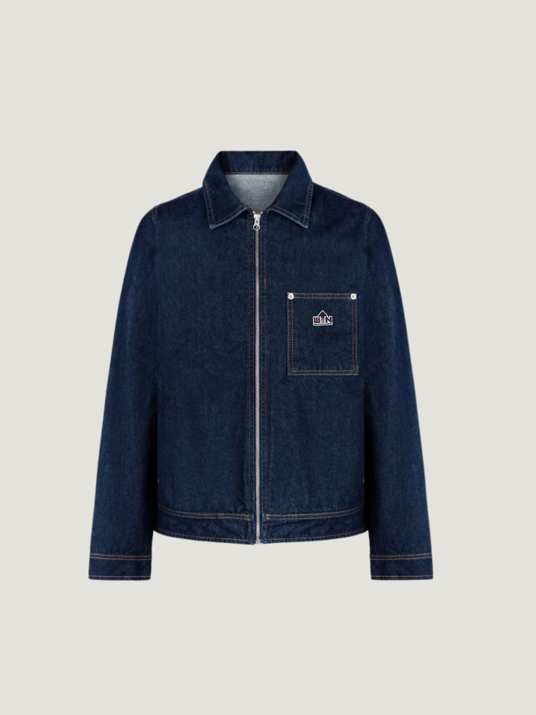 Only Direction Raw Indigo Denim Jacket